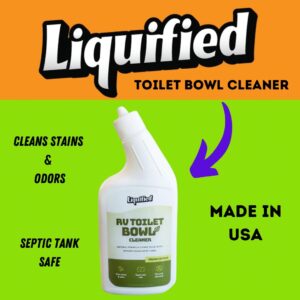 Liquified toilet bowl cleaner